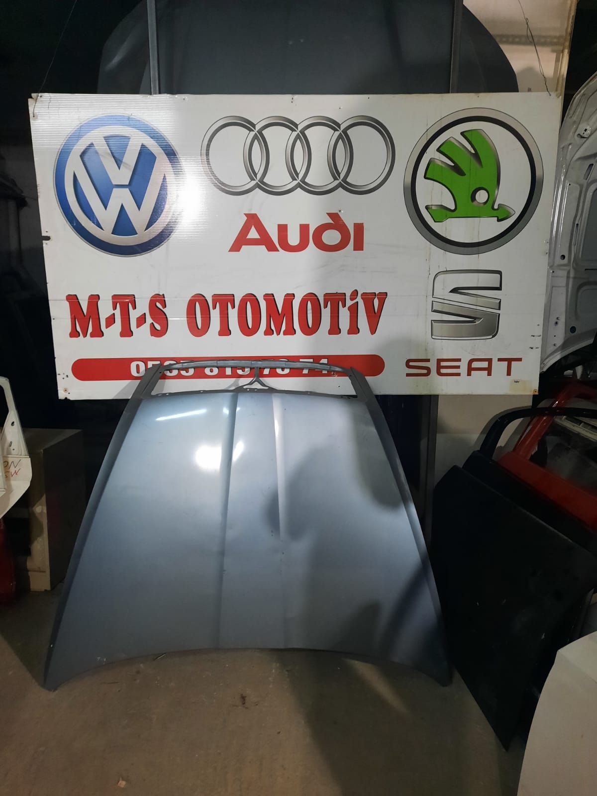 Skoda octavia a5 kasa motor kaputu
